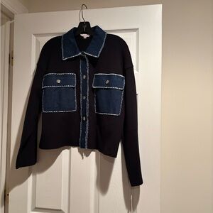 NWT Contrast Pocket Jacket